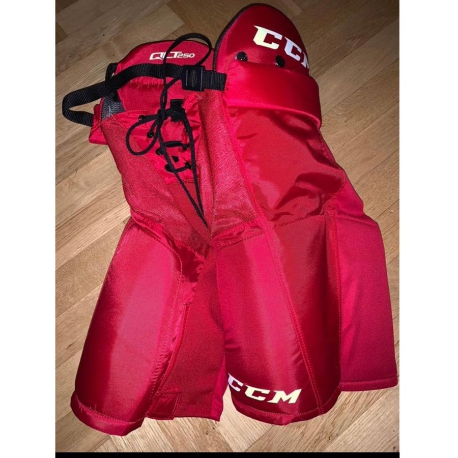 CCM QLT250 Hockeybyxor Junior Storlek Large