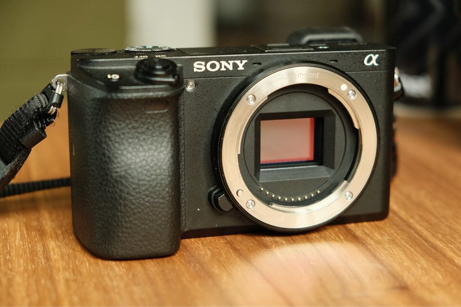 Sony kamera a6300 med objektiv