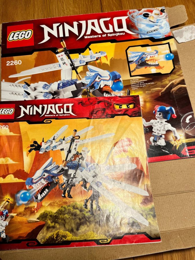 Lego Ninjago 2260 Ice Dragon