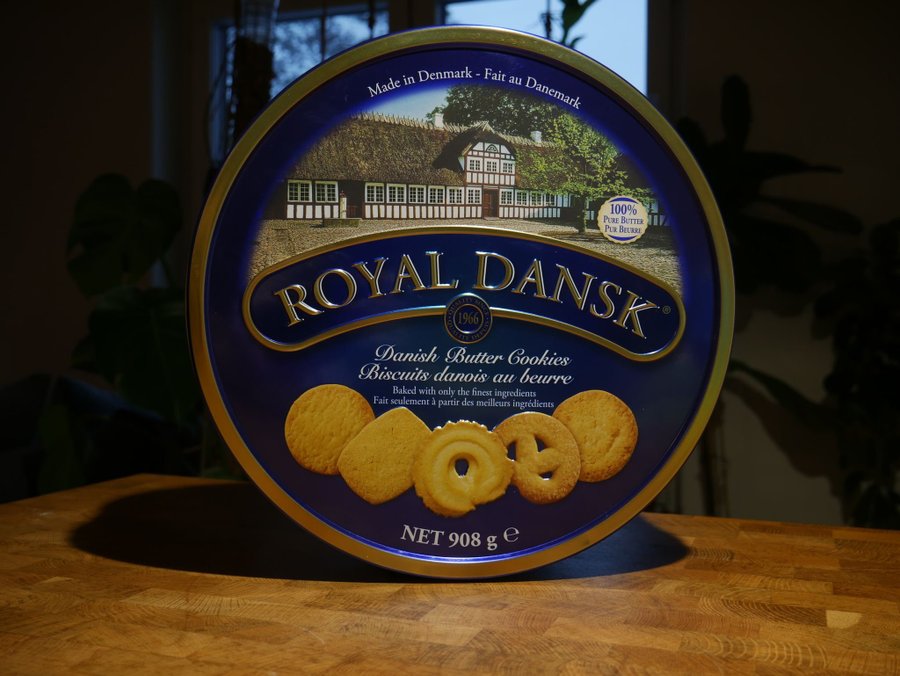 Royal Dansk Kakburk Plåtburk Burk