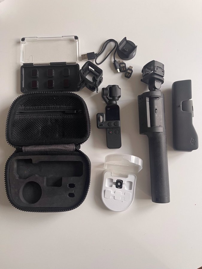 Dji Osmo pocket plus många tillbehör