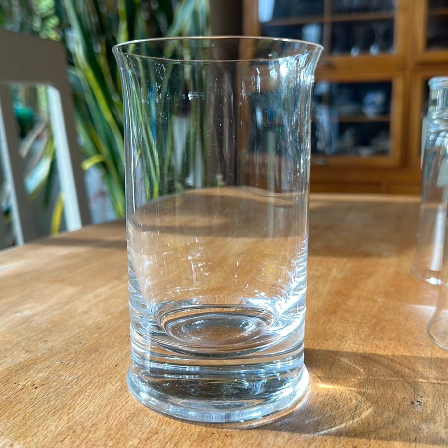 3 tumblerglas Signe Persson Melin Flagg Boda