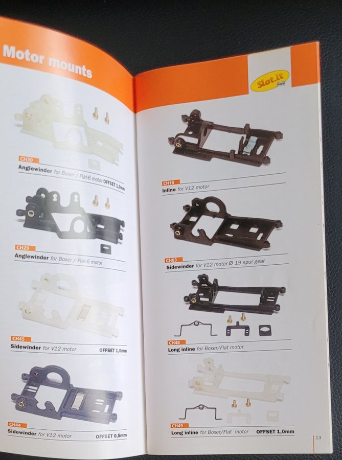 Slot.it Katalog - Slot Cars  Accessories släppt 2009 (Bilbanebil Bilbana)