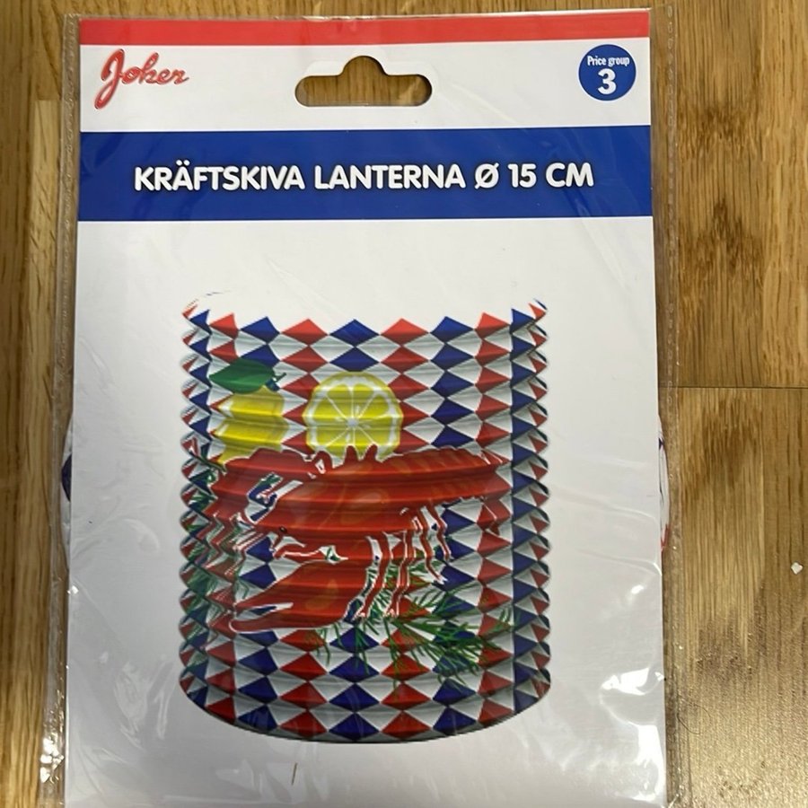 Kräftskiva Lanternor 15 cm