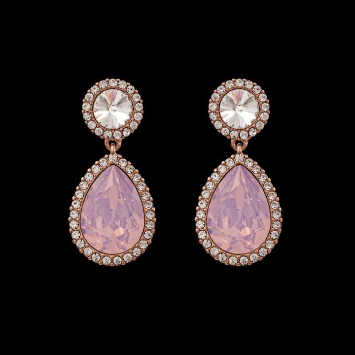 Lily and Rose (Set): Miss Carlotta Earrings  Miranda (Rose Water Opal)