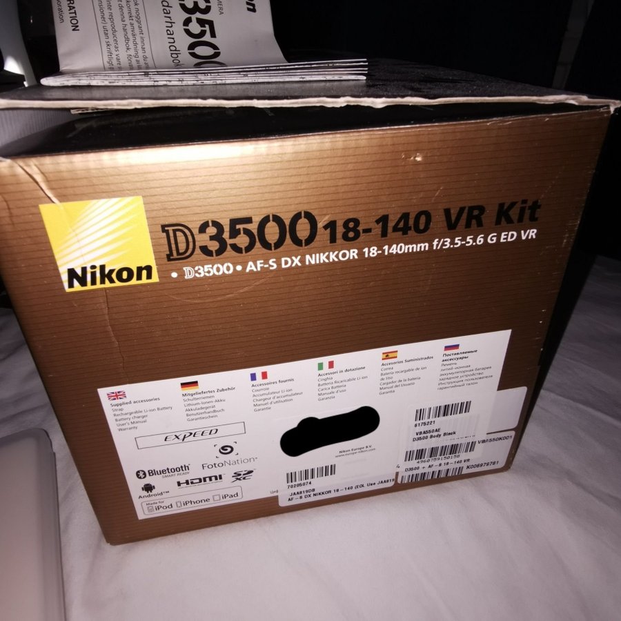 Nikon D3500 18-140 VR Kit