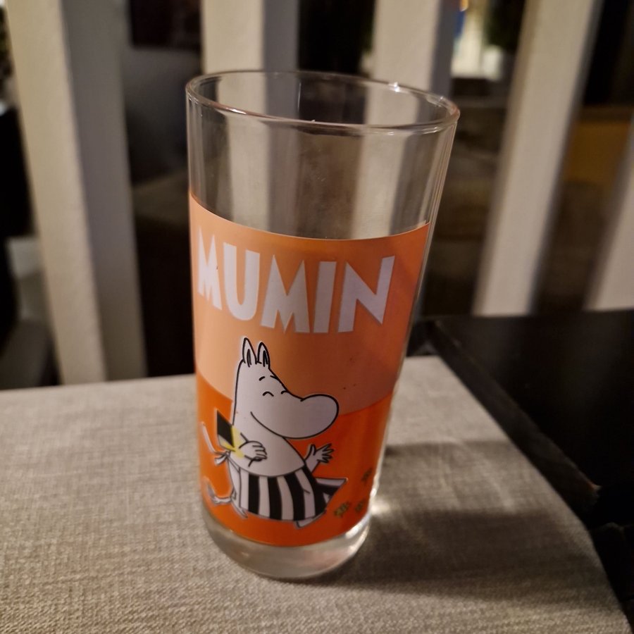 Mumin glas från Max