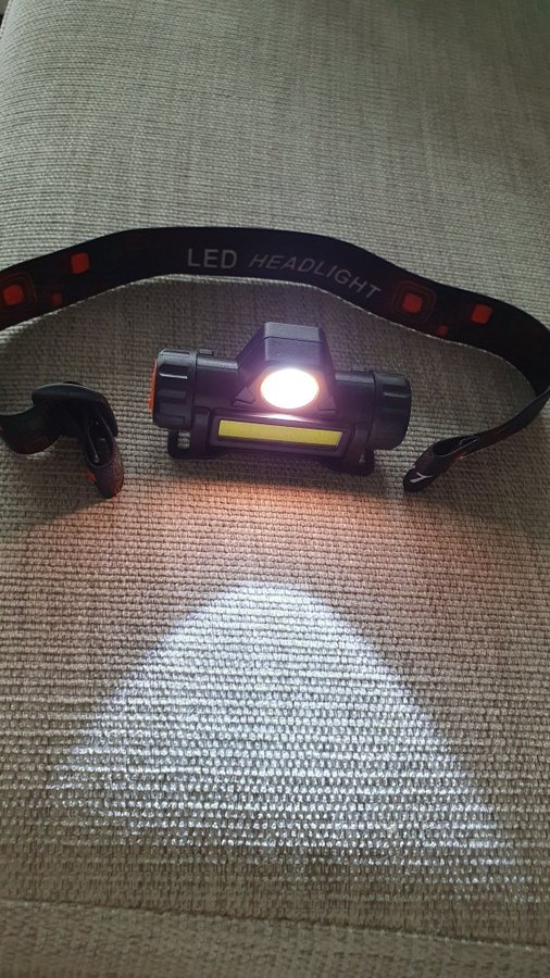 Huvudlampa LED