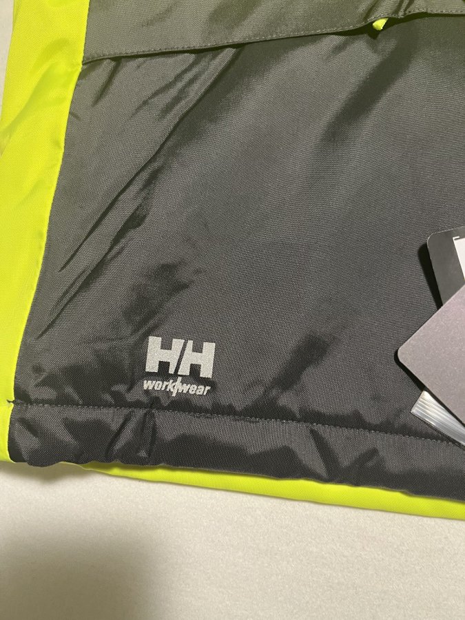 Helly Hansen neon-gul jacka vinter storlek XL