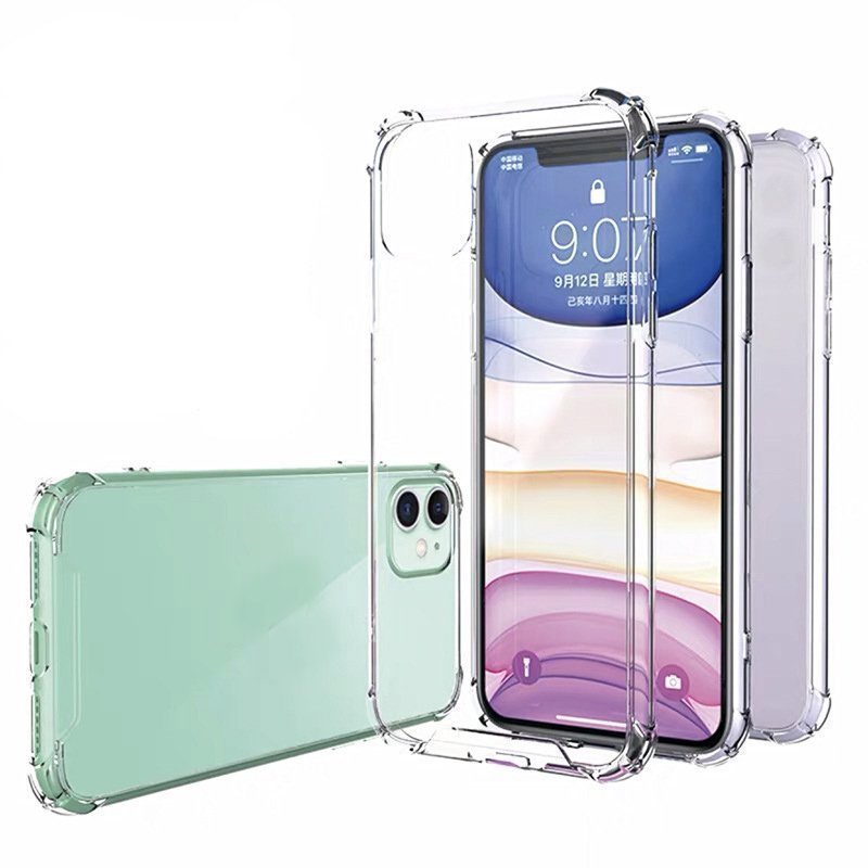 Transparent TPU Clear Soft Silicone Shockproof Cover Case For iPhone Xs Max