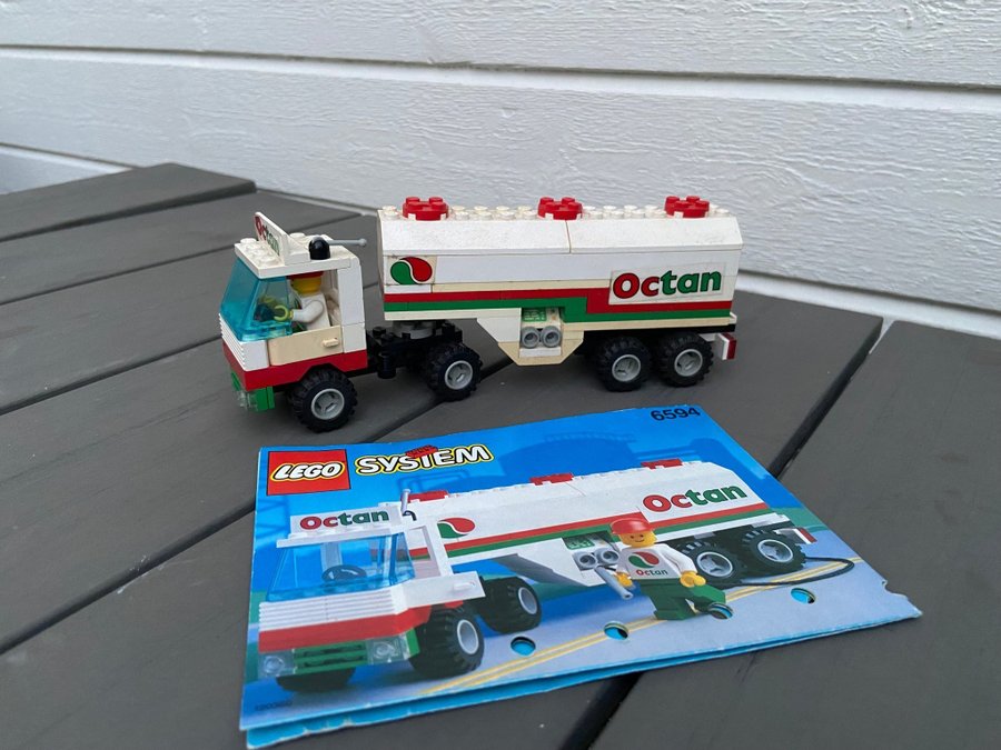 LEGO System - Octan Car Bil Tankbil - 6594