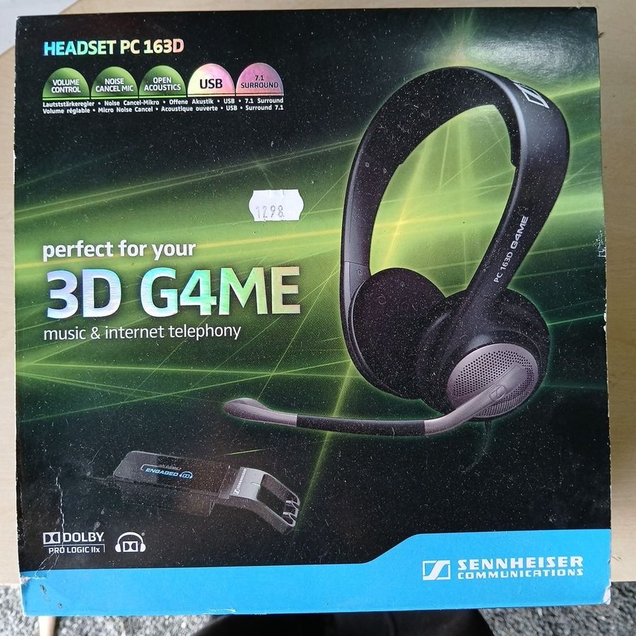 Sennheiser PC 163D Headset