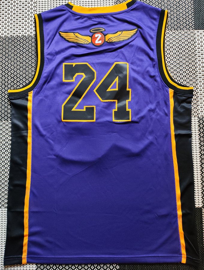 Lila Baskettröja Basketlinne "Mamba" Kobe Bryant #24 - Large