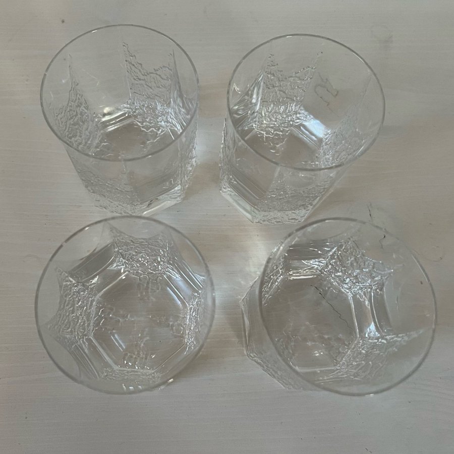 4 st Iittala selterglas "Kalinka" Timo Sarpaneva Iittala 13 cl