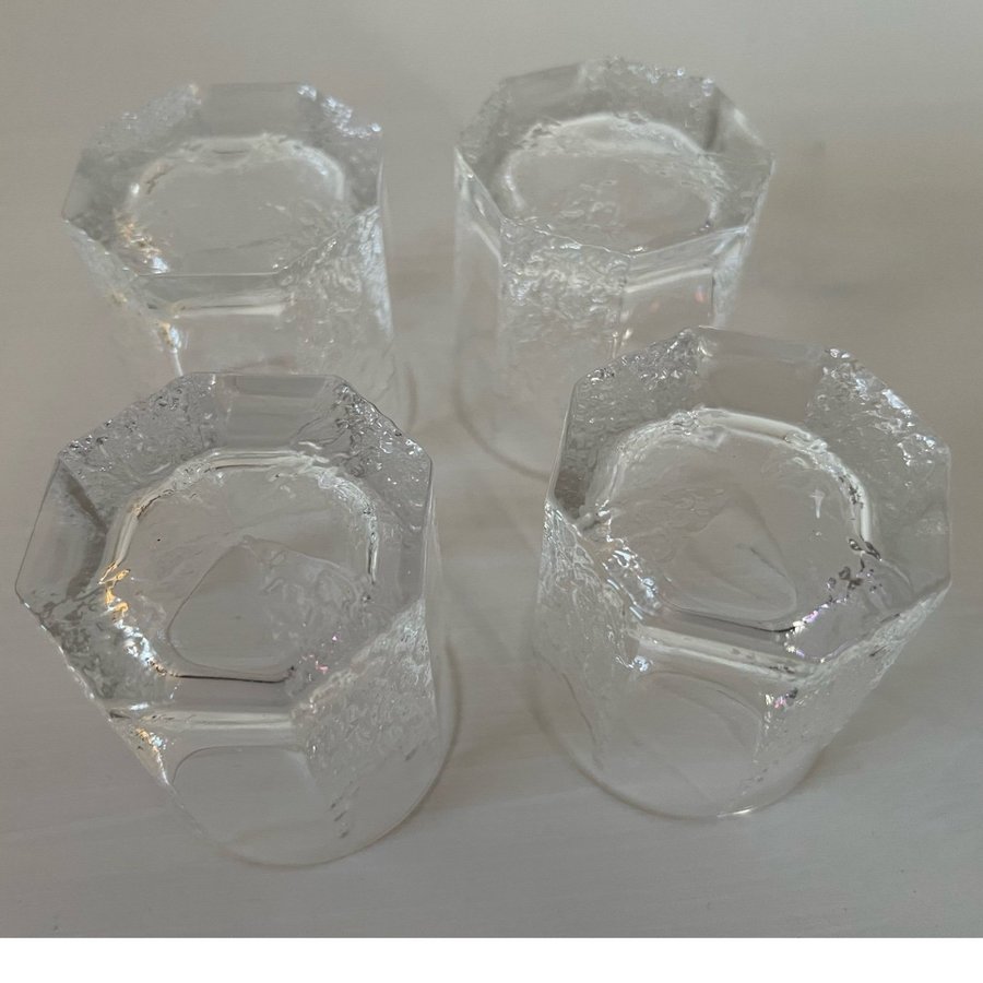 4 st Iittala selterglas "Kalinka" Timo Sarpaneva Iittala 13 cl