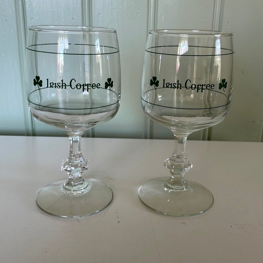 Irish Coffee Glas retro kaffe