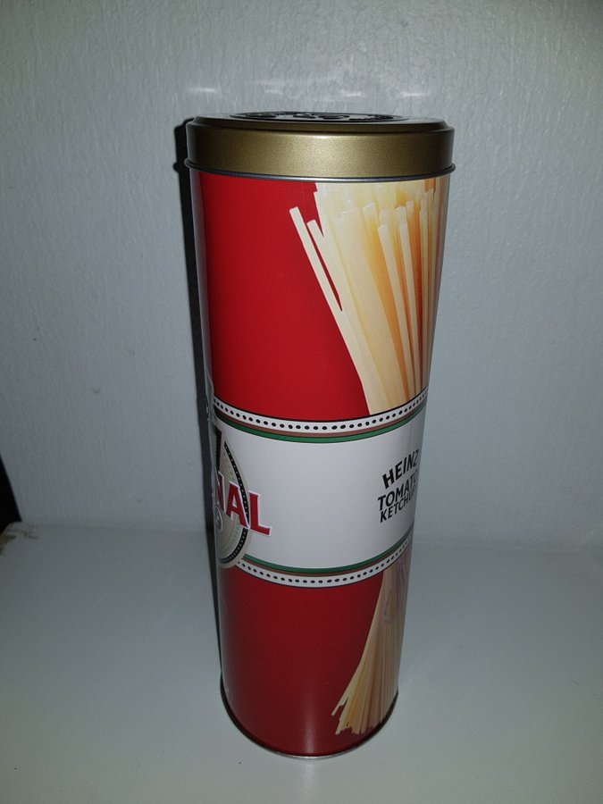 Plåtburk till pasta , pastaburk HEINZ Original