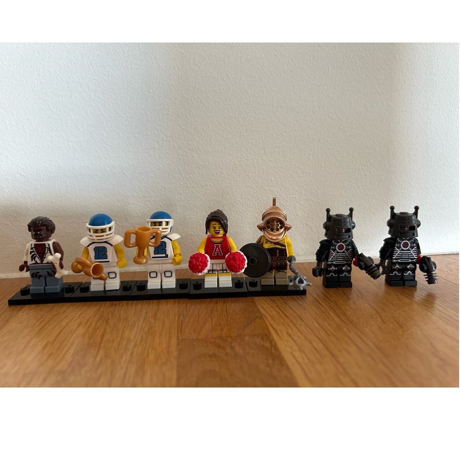 Lego Minifigurer - 7 stycken