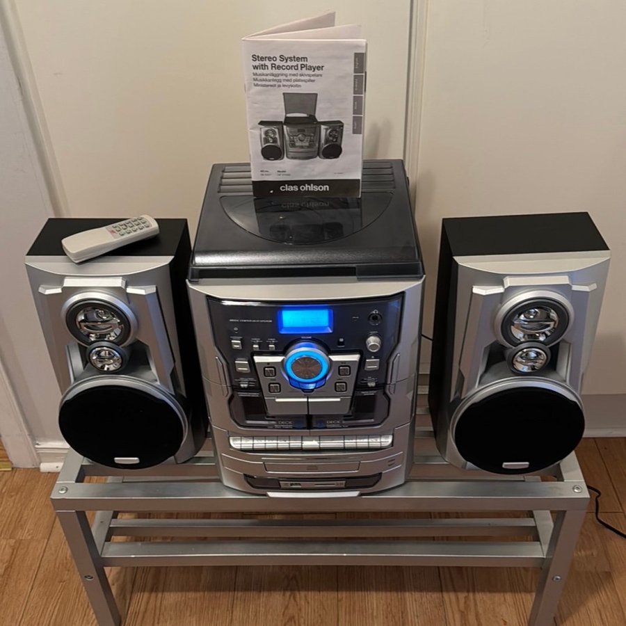 Stereo Mini HiFi System med CD-spelare