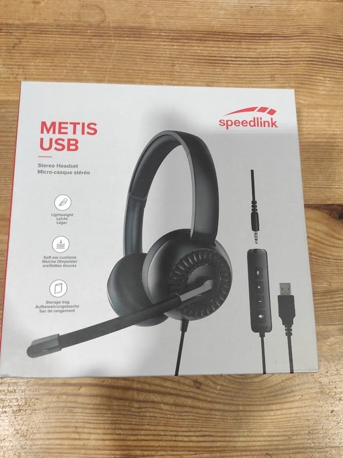 USB-Stereo Headset Metis SPEEDLINK