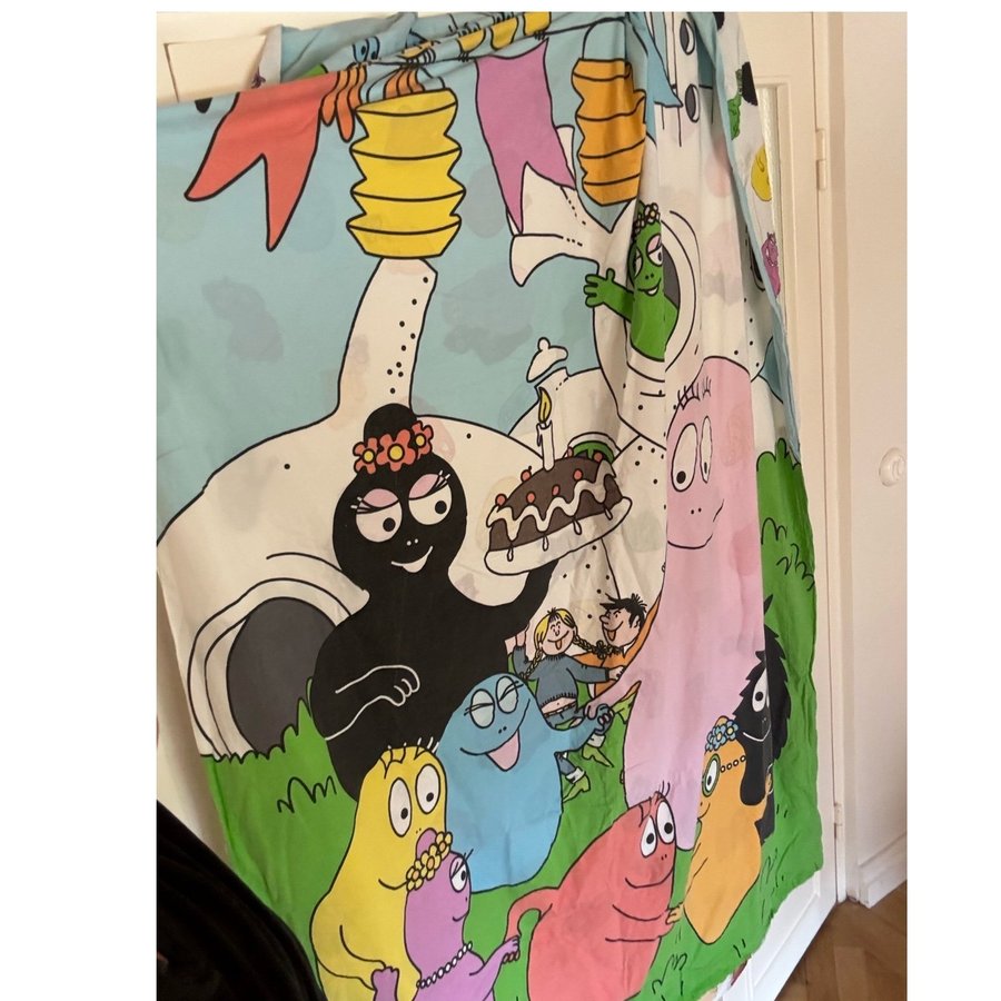 Barbapapa påslakan med sällsynt tryck