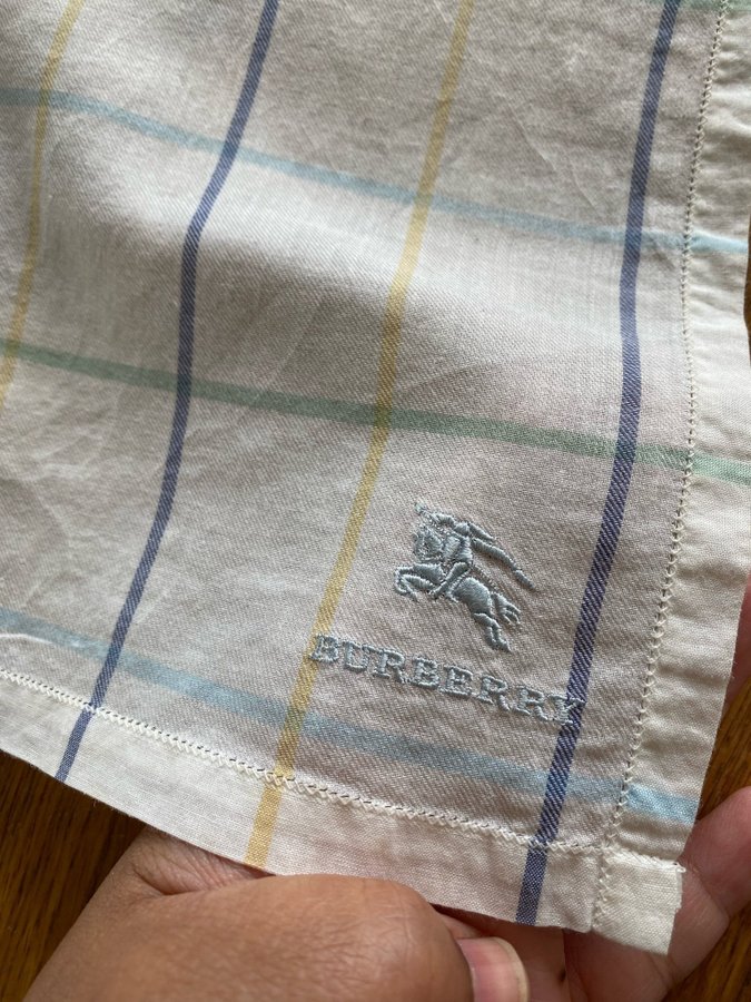 Vintage burberry handkerchief/neckerchief