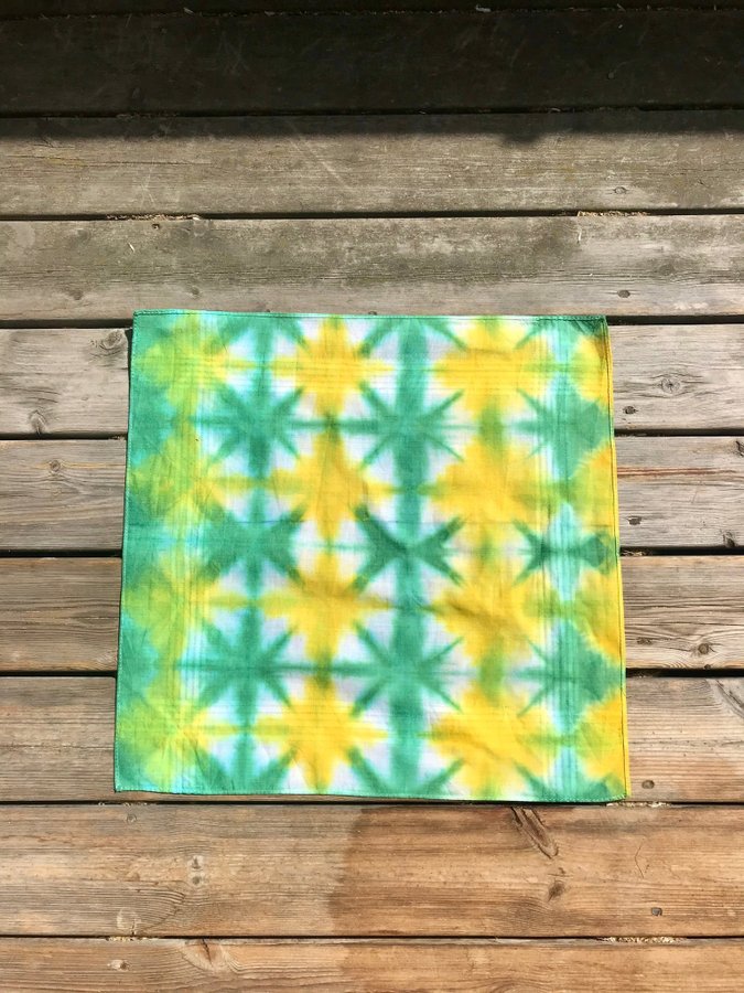 Ny Tie-Dye Näsduk/Bandana CITRUS (Flera olika sorter)