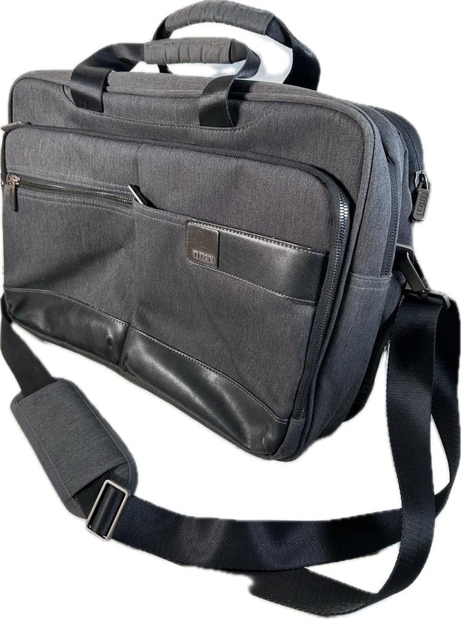 Titan Powerpack Datorväska expanderbar portfölj Laptop Bag 13'