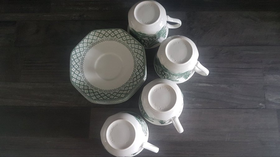 RETRO/ROYAL STAFFORDSHIRE/WILLOW IRONSTONE/ENGLAND/ KAFFEKOPPAR