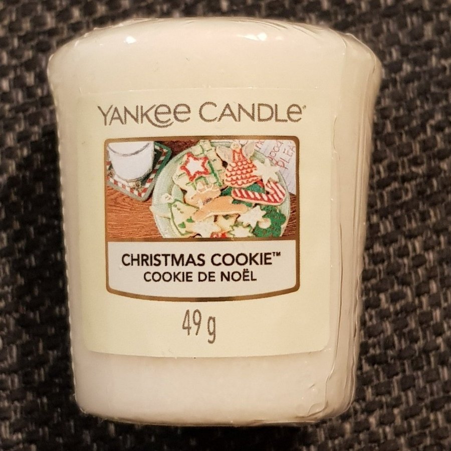 Yankee Candle, doftljus, "Christmas Cookie", JUL, Billig frakt.