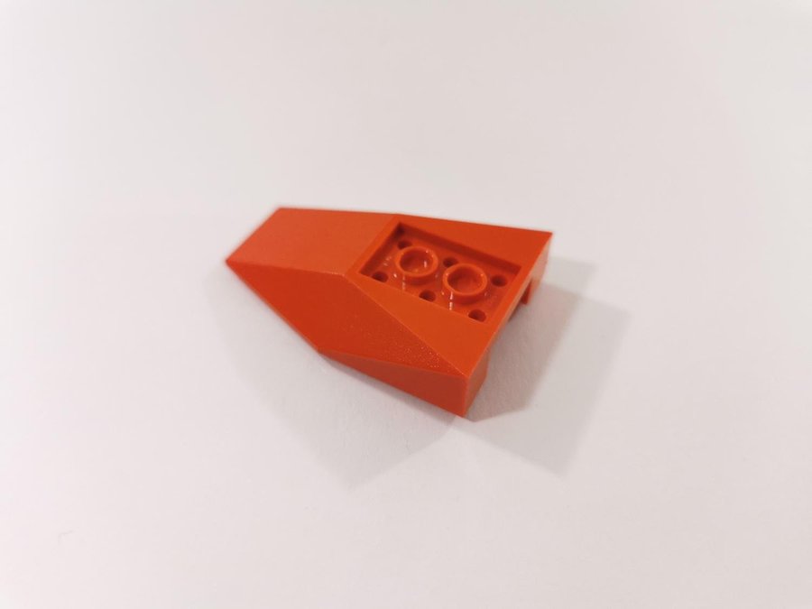 Lego - wedge - underdel - front - 6x4 - part 4856 - röd