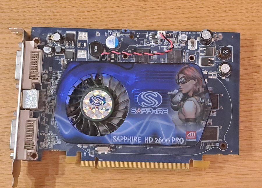 Grafikkort Sapphire HD 2600 Pro