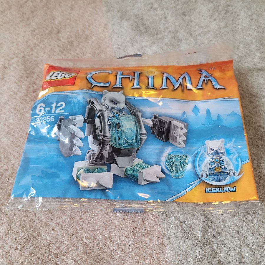 *Ny* Lego Chima Ice Bear Mech Polybag 30256 - Ny / Oöppnad