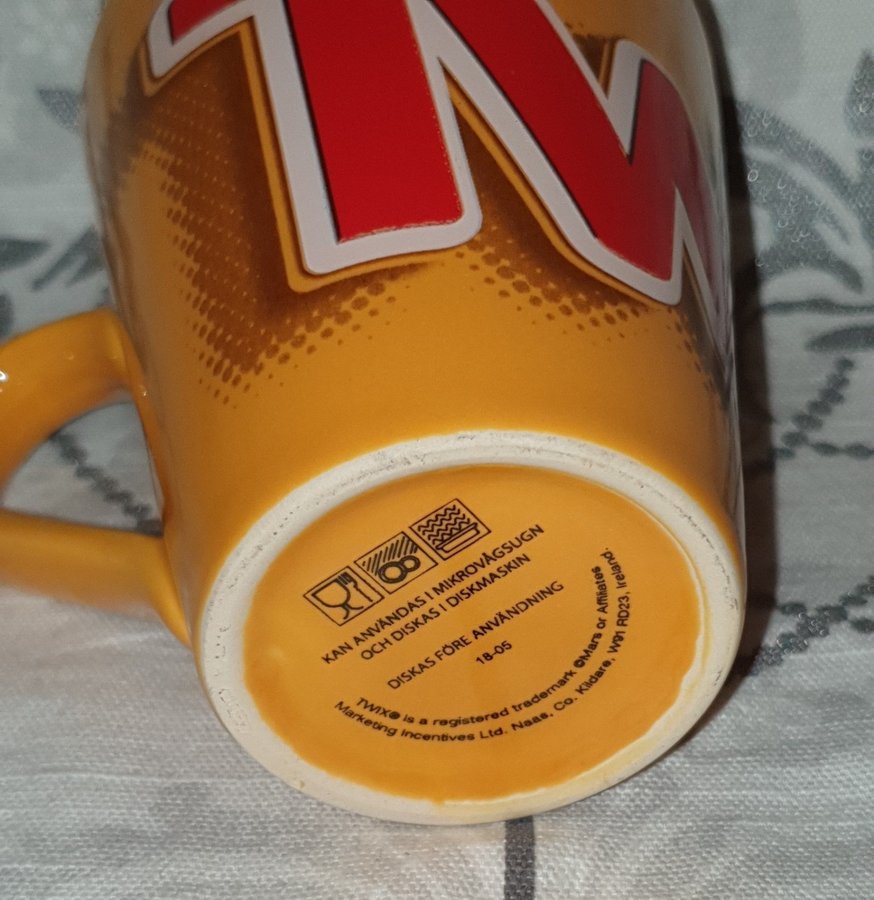 TWIX mugg 12 oz / 3 dl ( kaffe choklad kaffemugg ) MARS / RAIDER