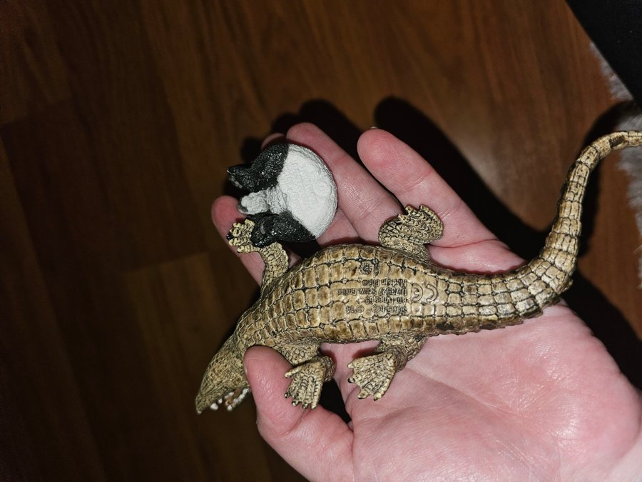 Krokodil och Panda Figur från schleich