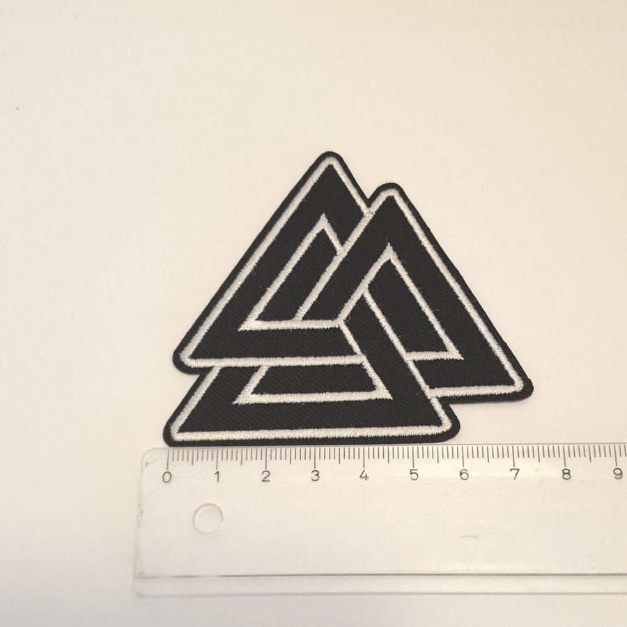 Valknut | Runa | viking | patch | tygmärke