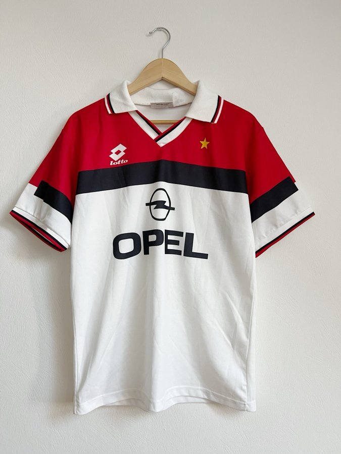 Original AC Milan 1994-1995 Away fotbollströja strl M