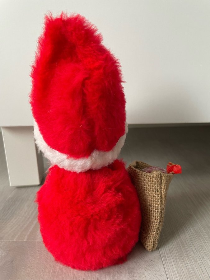 Vintage tomte med säck, 60-70-tal, retro