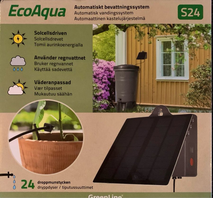 EcoAqua Automatisk Bevattningssystem S24