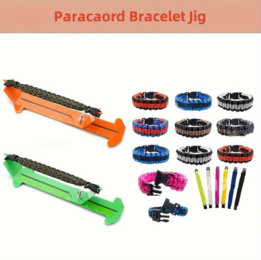 Paracord armband jigg