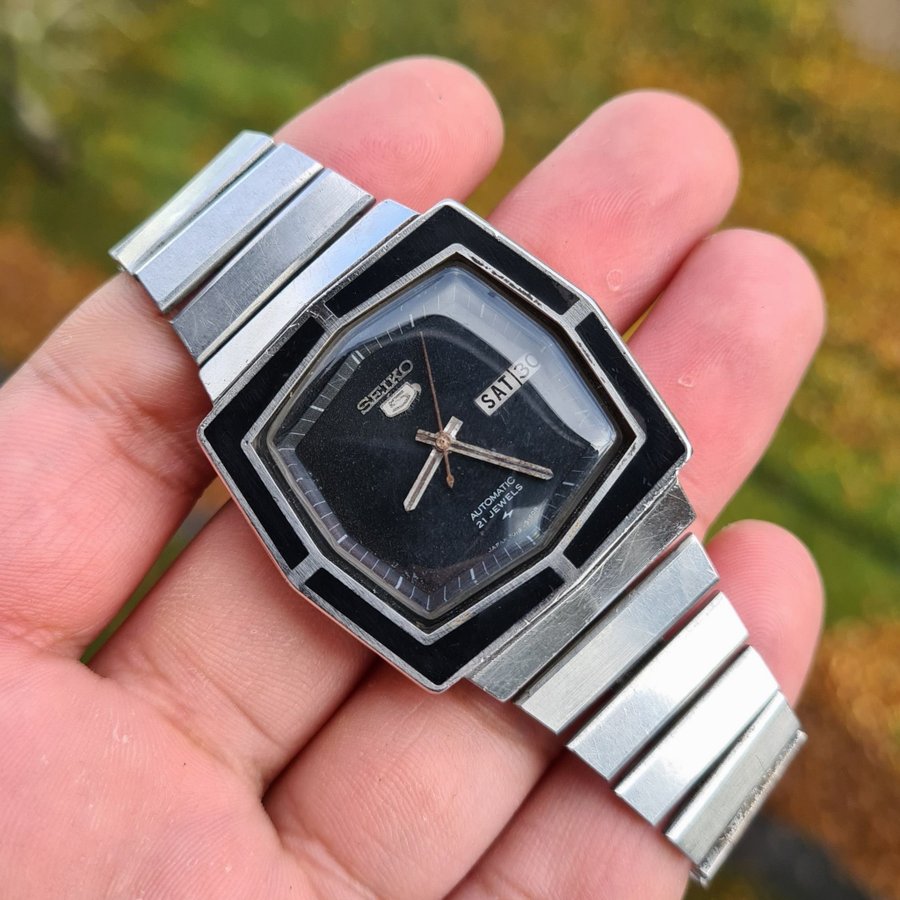 Ovanligt Seiko 5 Automatisk Herrklocka