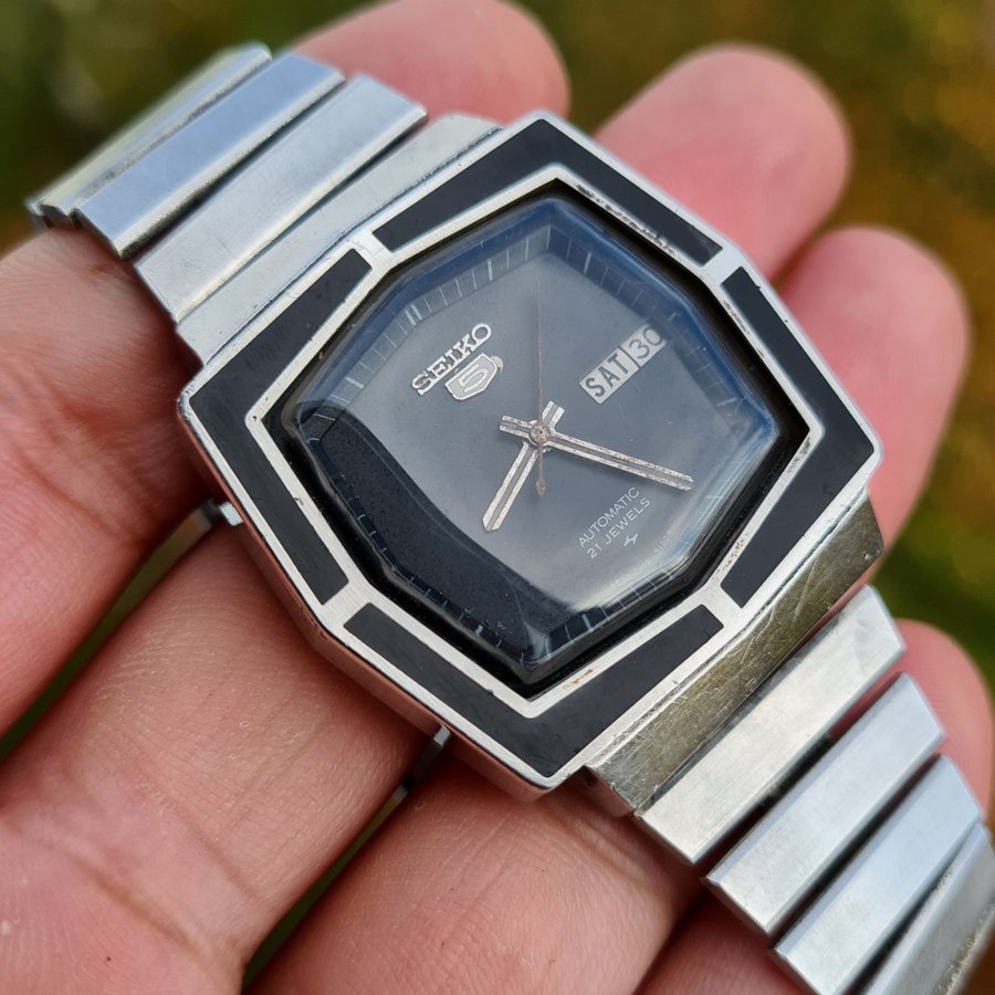 Ovanligt Seiko 5 Automatisk Herrklocka