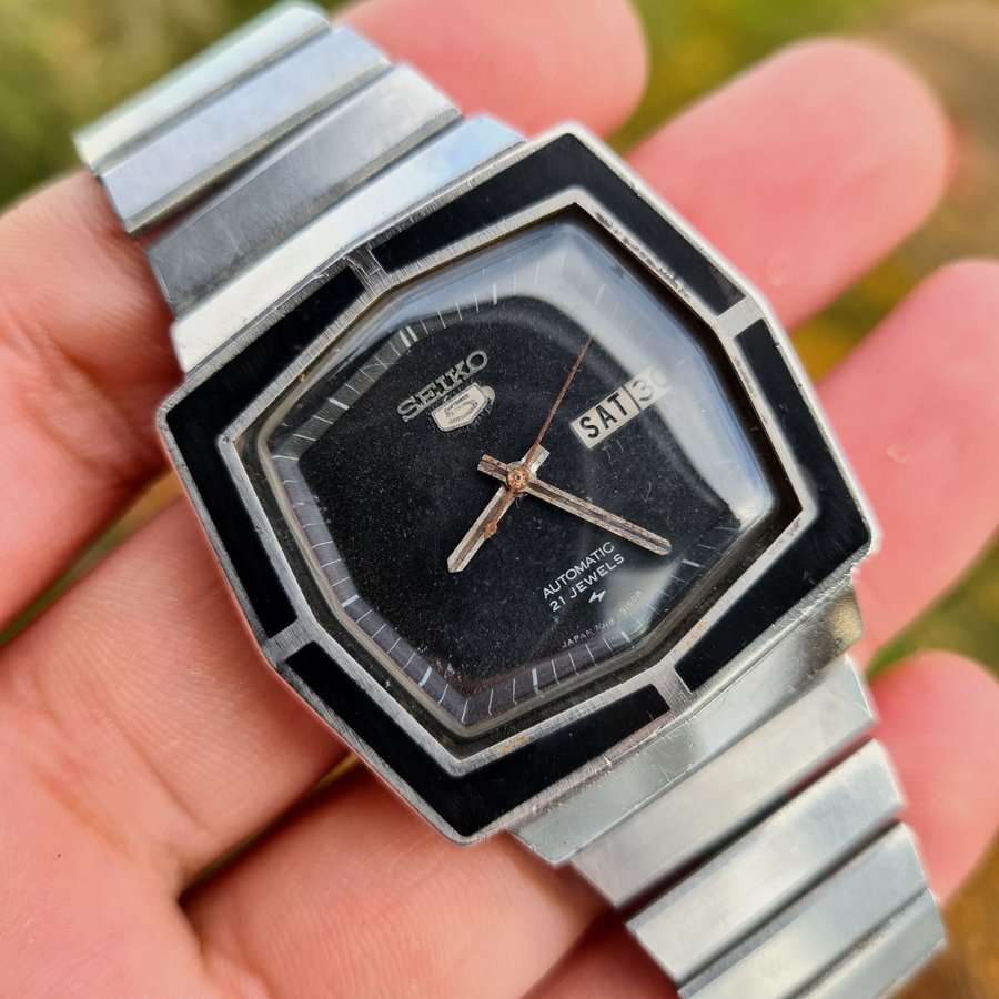 Ovanligt Seiko 5 Automatisk Herrklocka