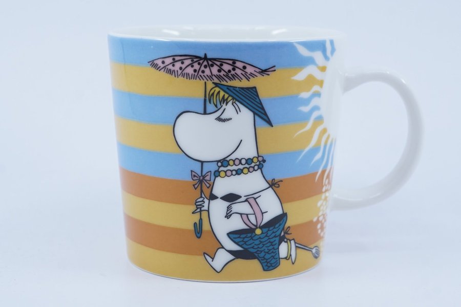 Muminmugg Strandliv / Moomin Mug On the Beach