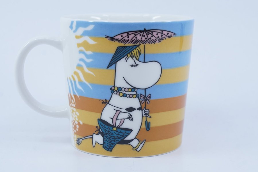 Muminmugg Strandliv / Moomin Mug On the Beach