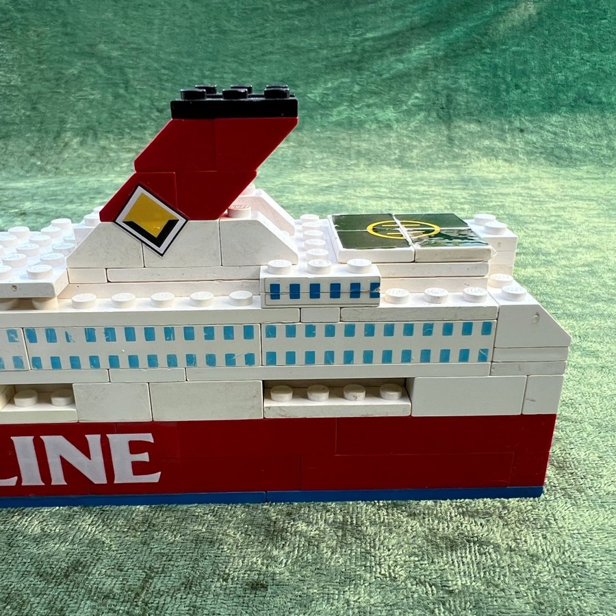 Lego 1658 Viking Line Ferry-Viking Saga (1982) färja båt retro vintage komplett