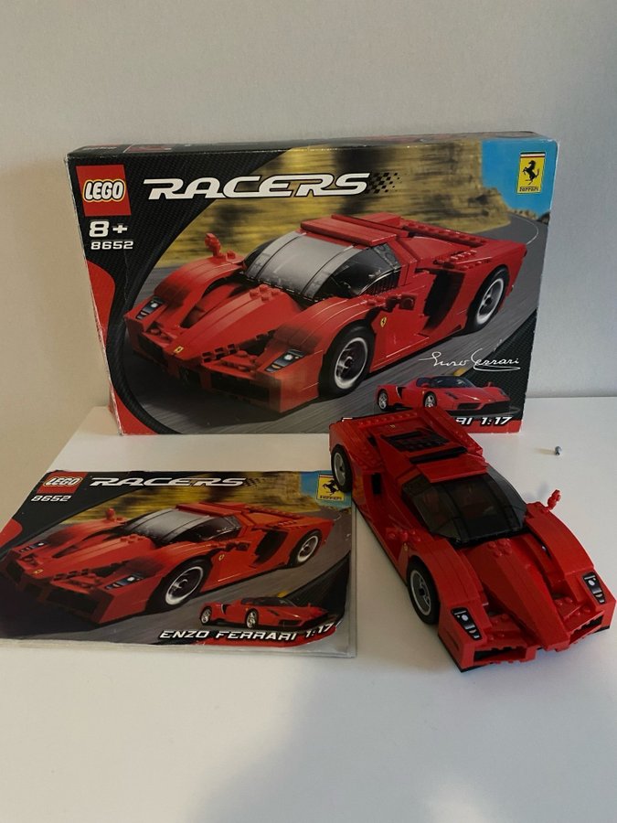 Lego 8652 Enzo ferrari 1:17 Fri Frakt