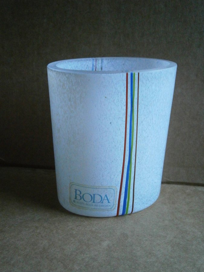 Boda mini glas vas, Sign B.Vallien