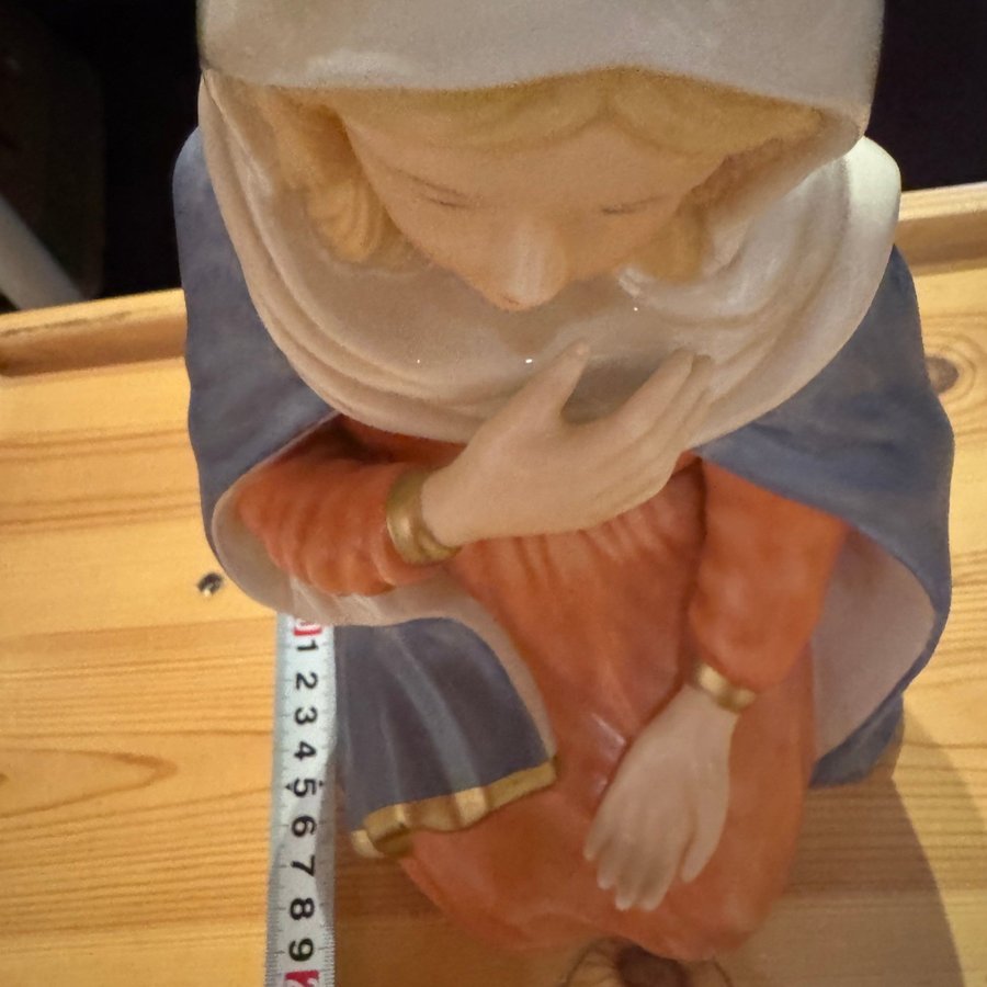 Fyrklövern Porlinsfigur Maria OBS stor ca 34 cm