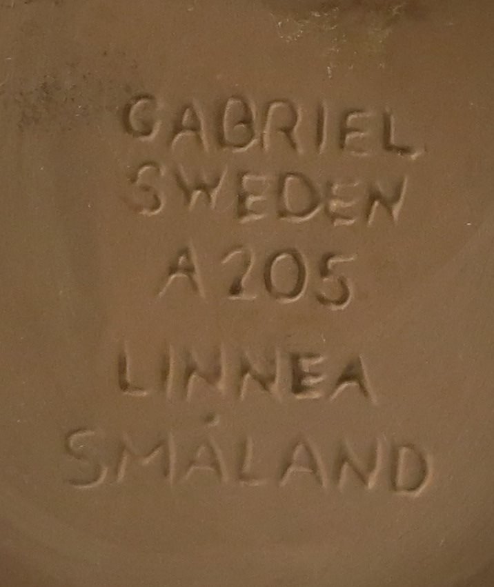 Keramiktavla Linnea Småland Gabriel Ingegärd